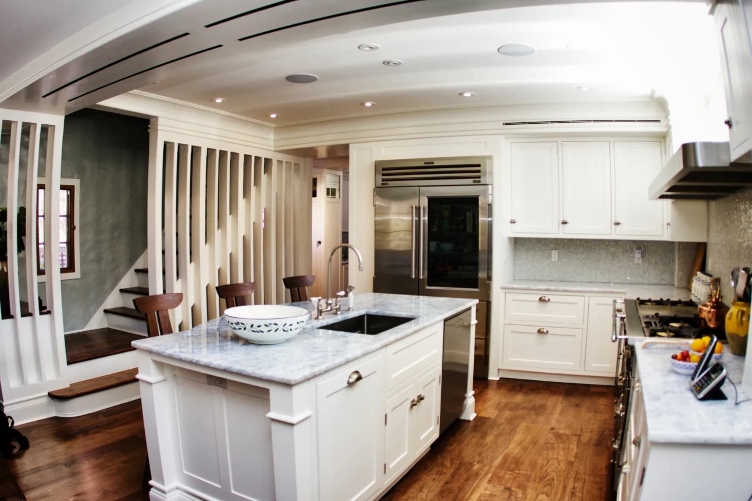 Custom kitchen cabinetry